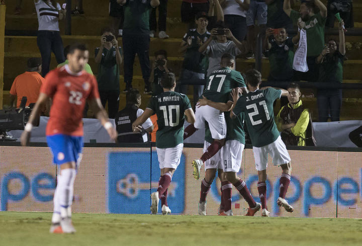 Tricolor logra reaccionar ante Costa Rica