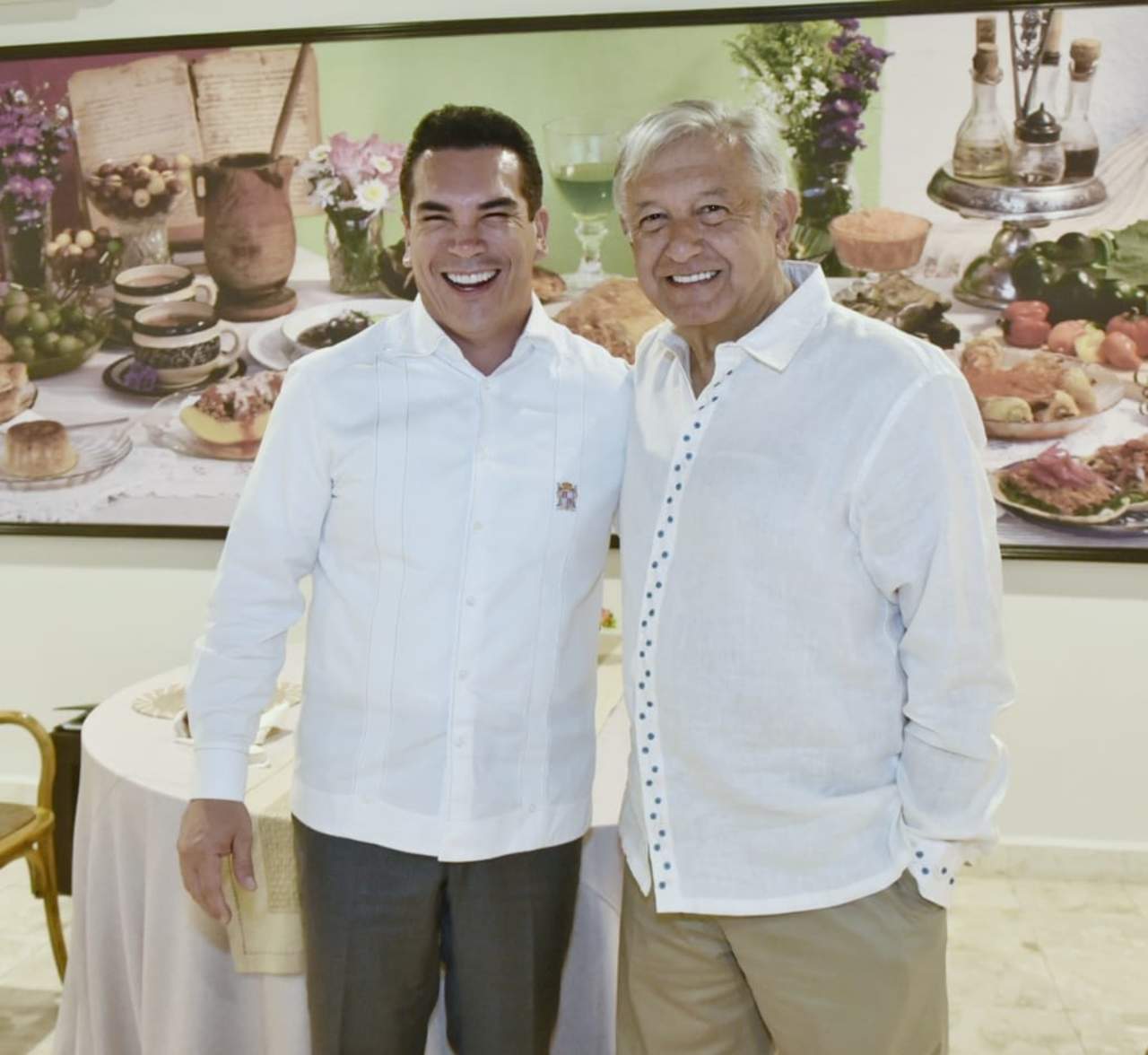 Se reúne AMLO con el gobernador de Campeche