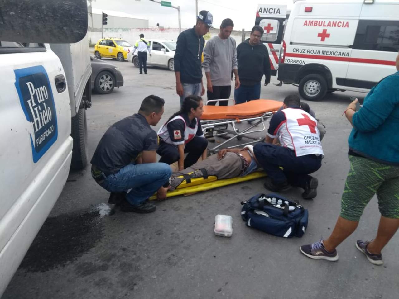 Camión atropella a joven en Torreón