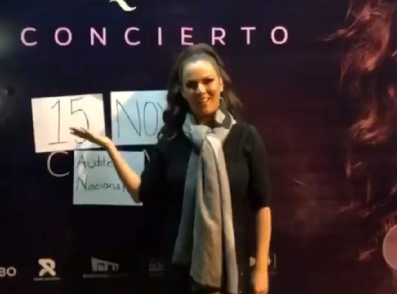Así respondió Edith Márquez al error de publicidad de su concierto