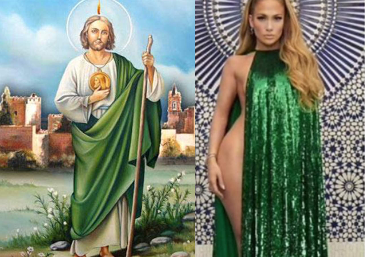 Comparan a J.Lo con San Judas y crean meme viral