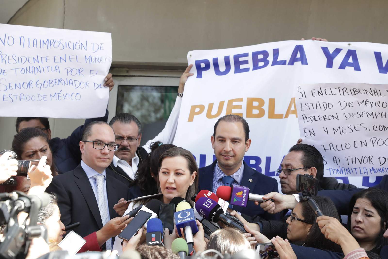 Llama gobernadora electa de Puebla a la reconciliación