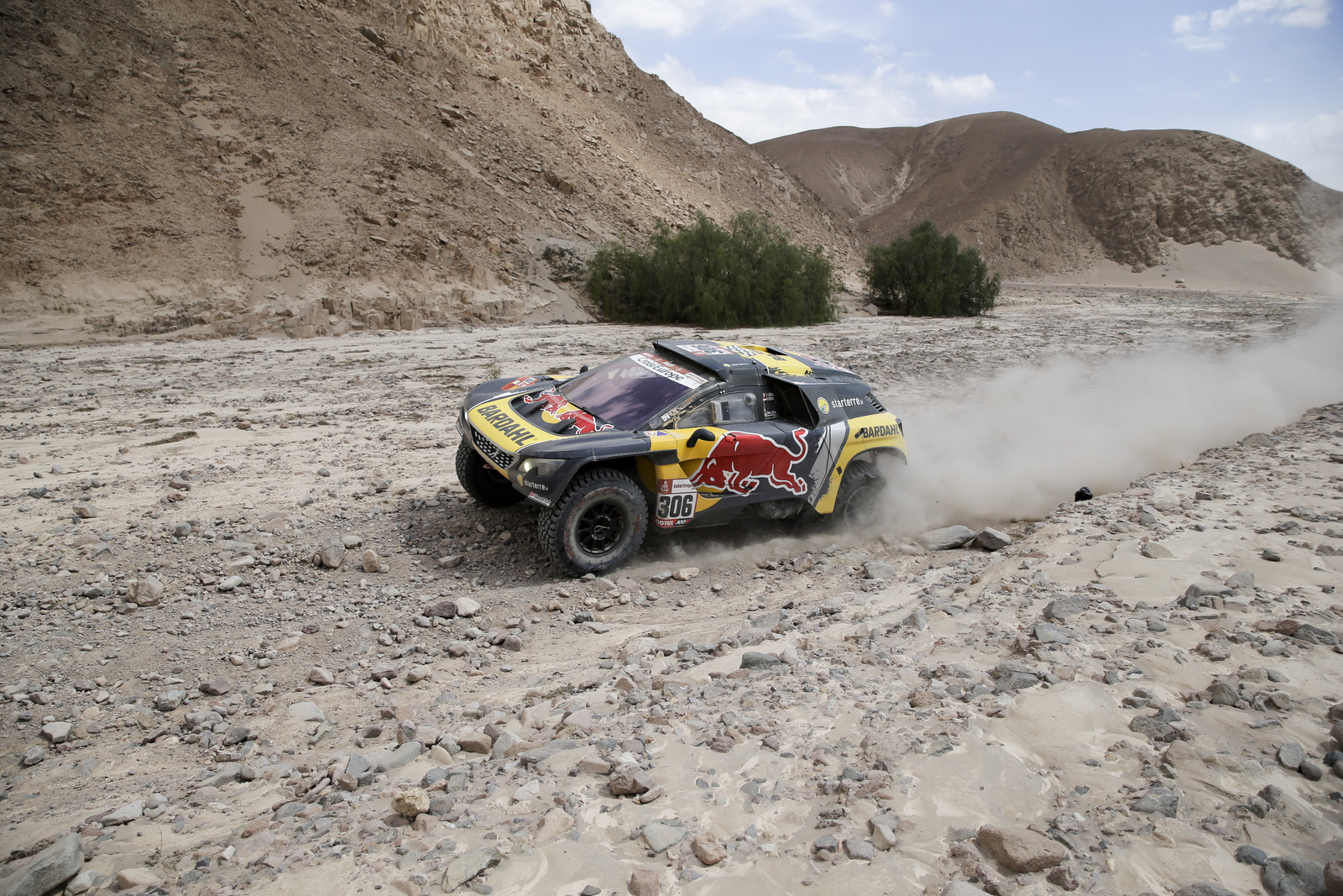 Loeb y Sunderland vuelven a la pelea en el Rally Dakar