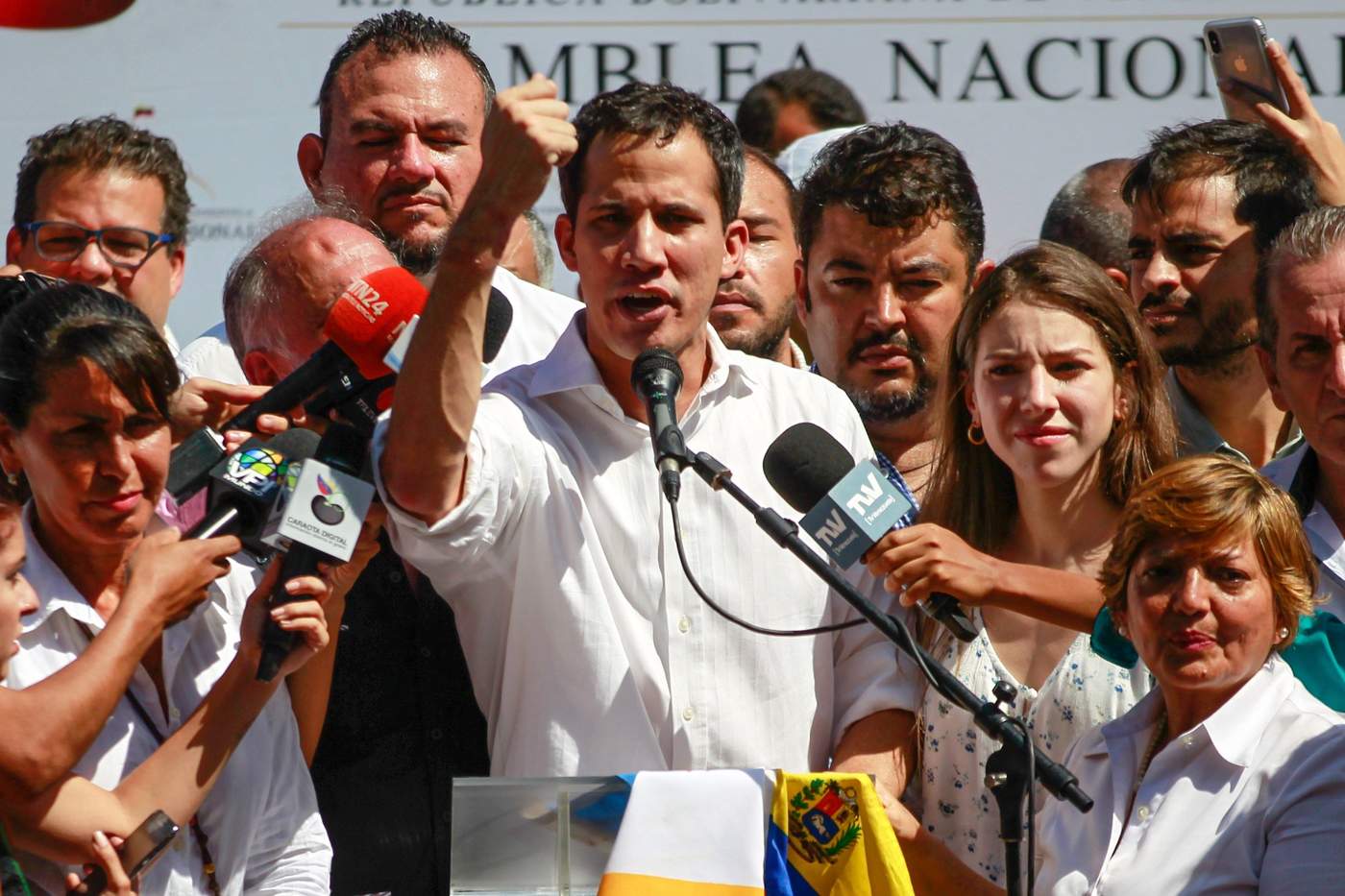 'Están desesperados', dice Juan Guaidó tras su detención