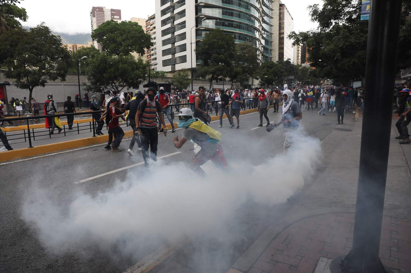 Suman 8 muertes ocurridas en protestas en Venezuela