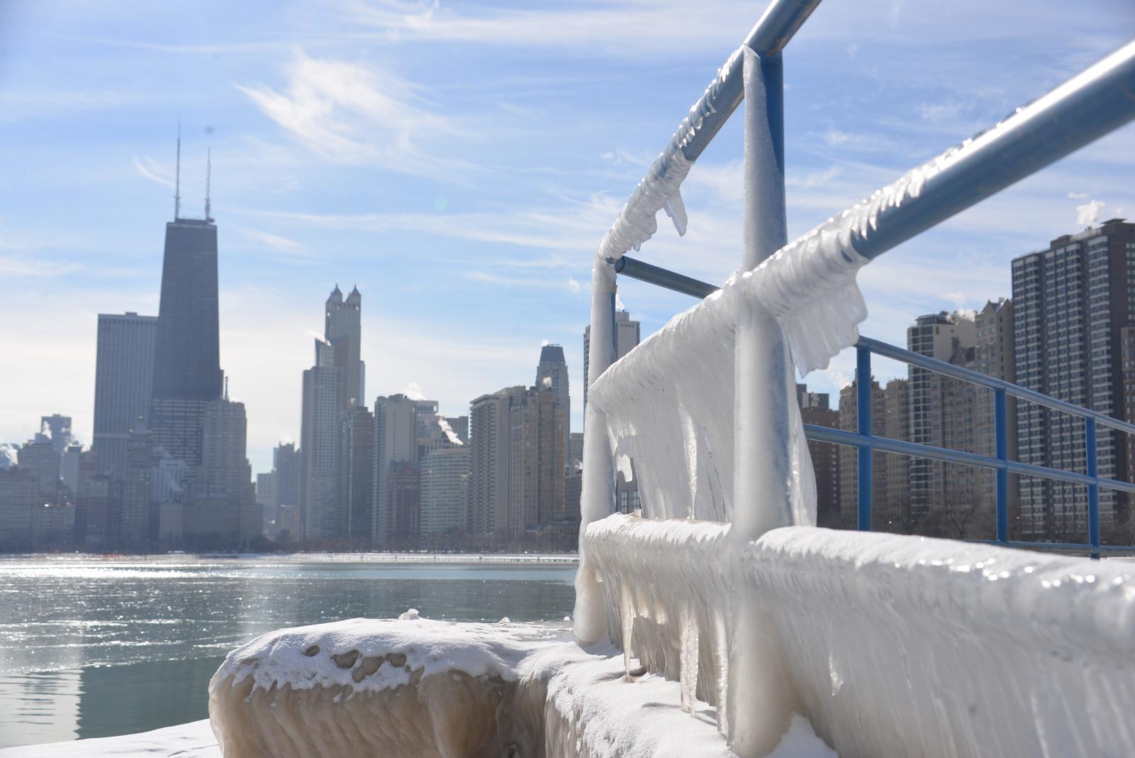Chicago enfrenta 'peligroso' frío