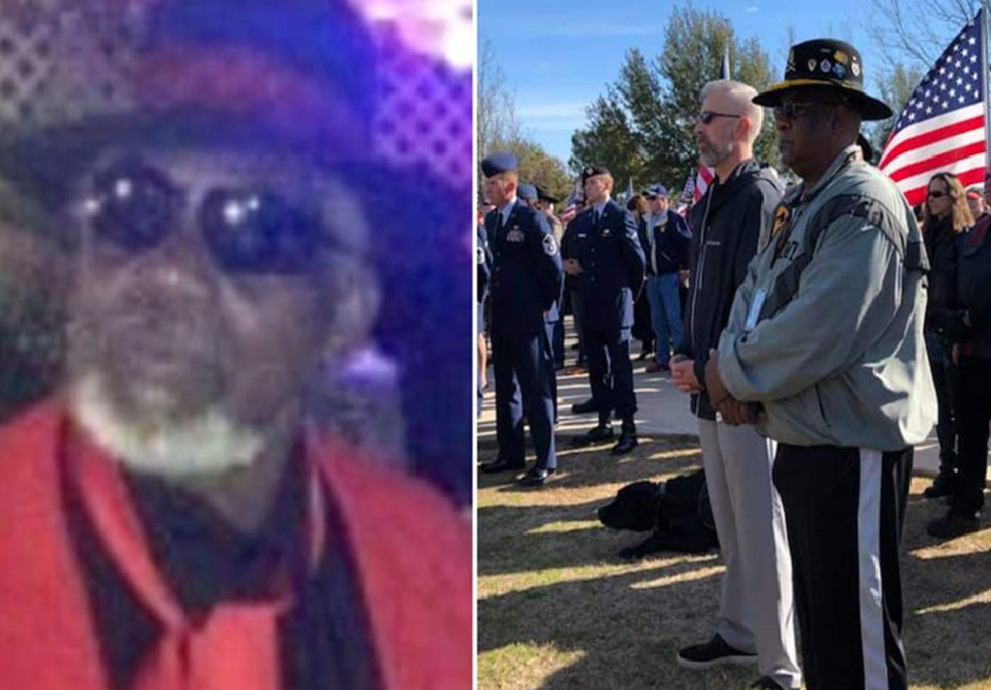 Cientos asisten a funeral de veterano que murió sin familia