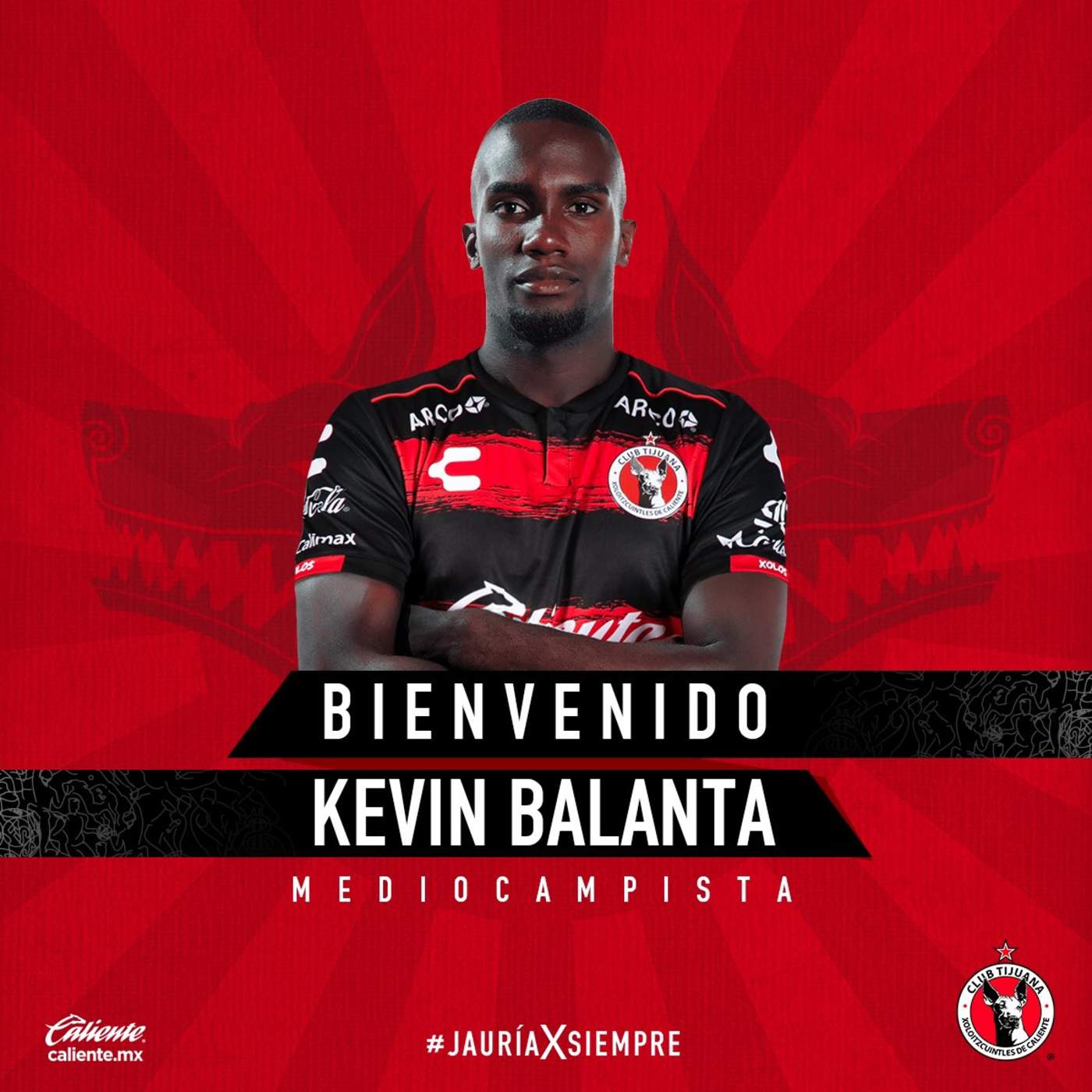 Xolos ficha al colombiano Kevin Balanta