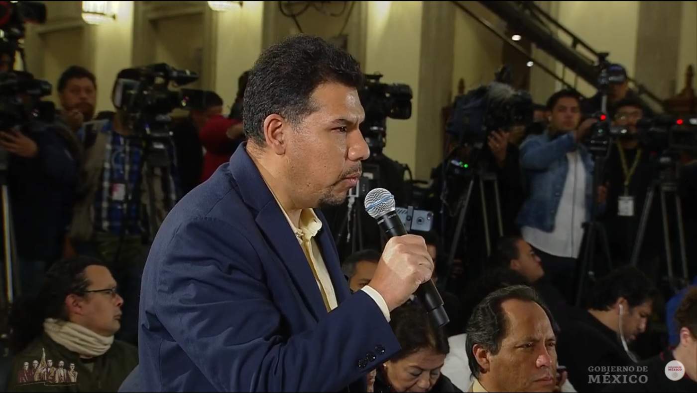 Obrador se solidariza con periodista que fue secuestrado en Hidalgo