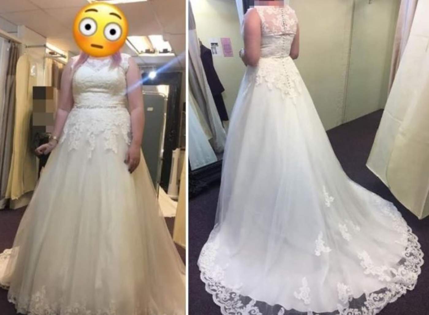 Vendió su vestido de novia para poder pagar su divorcio