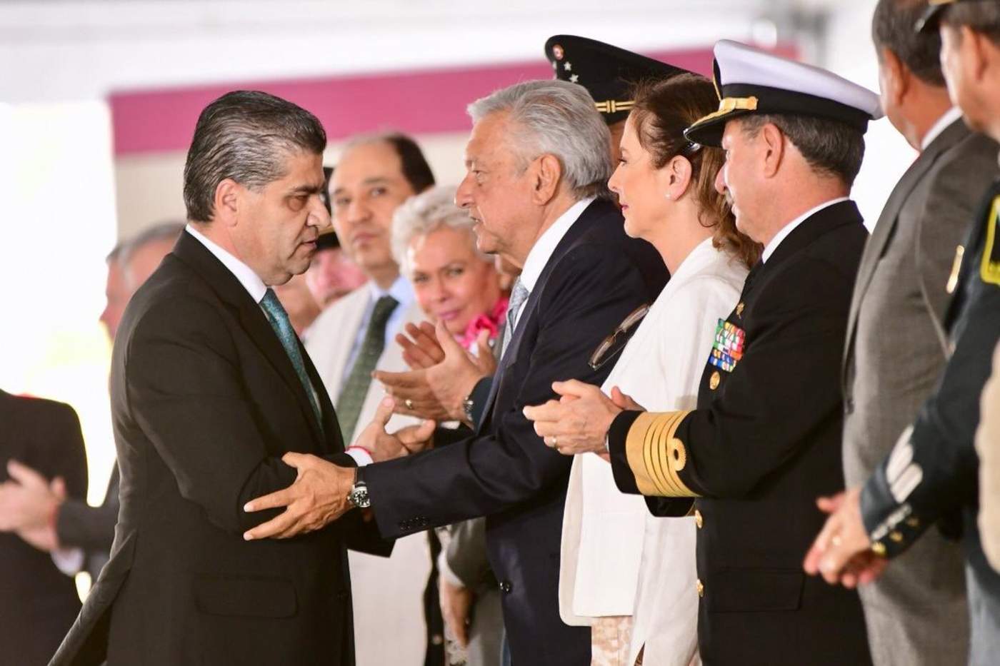 'Firme apoyo a Guardia Nacional', dice Riquelme a AMLO