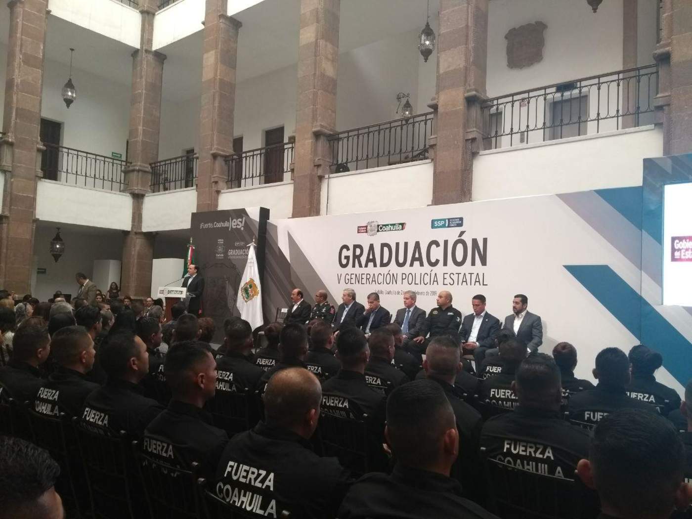 Se gradúan 50 cadetes; ingresan a Fuerza Coahuila