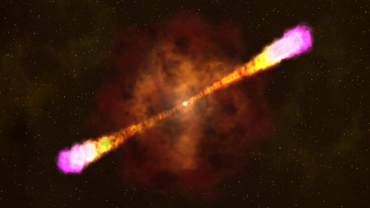 Analizan consecuencias de violenta fusión de estrellas de neutrones