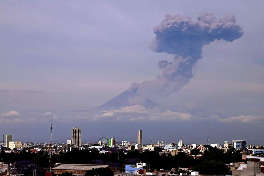Semáforo volcánico continuará en Amarillo Fase 2 por Popocatépetl