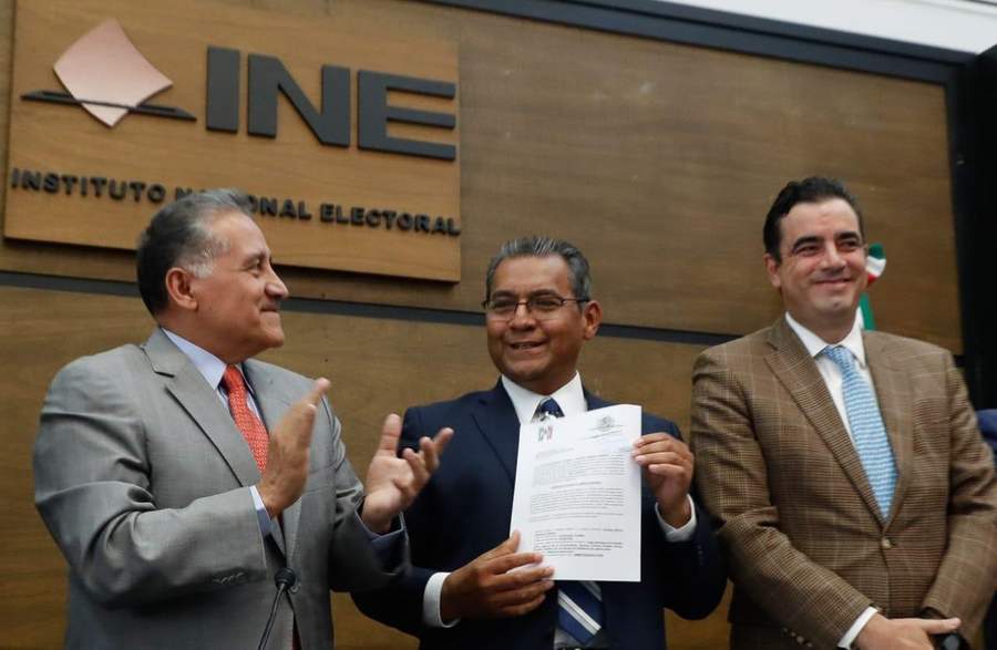Registra PRI a Jiménez Merino como candidato a la gubernatura de Puebla