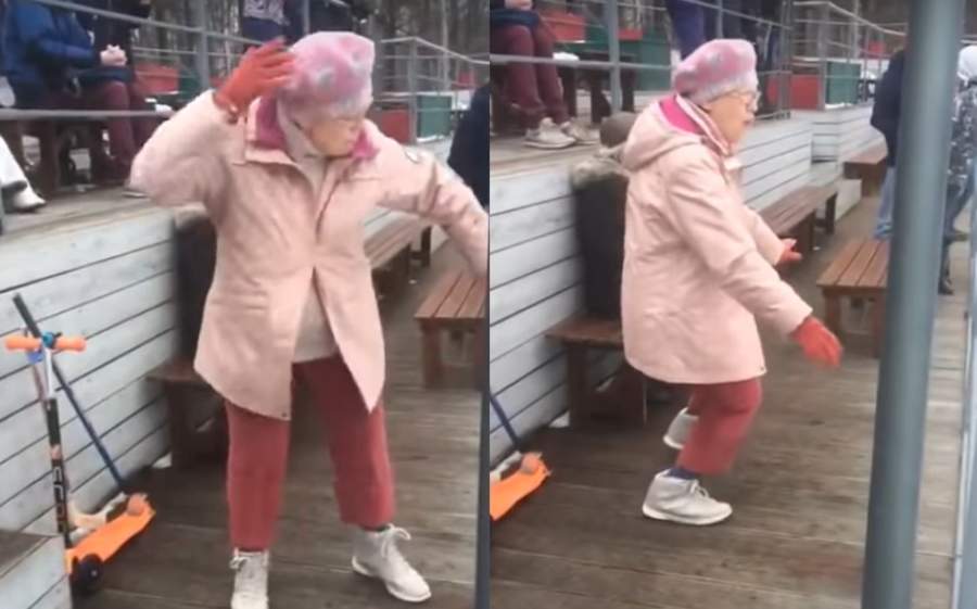 VIRAL: Anciana conquista en redes con sus pasos de baile