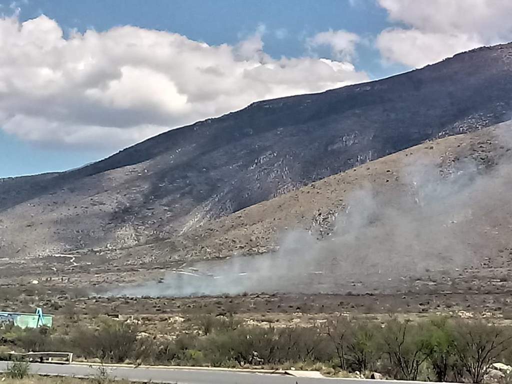Se incendian 7 hectáreas en la Zapalinamé