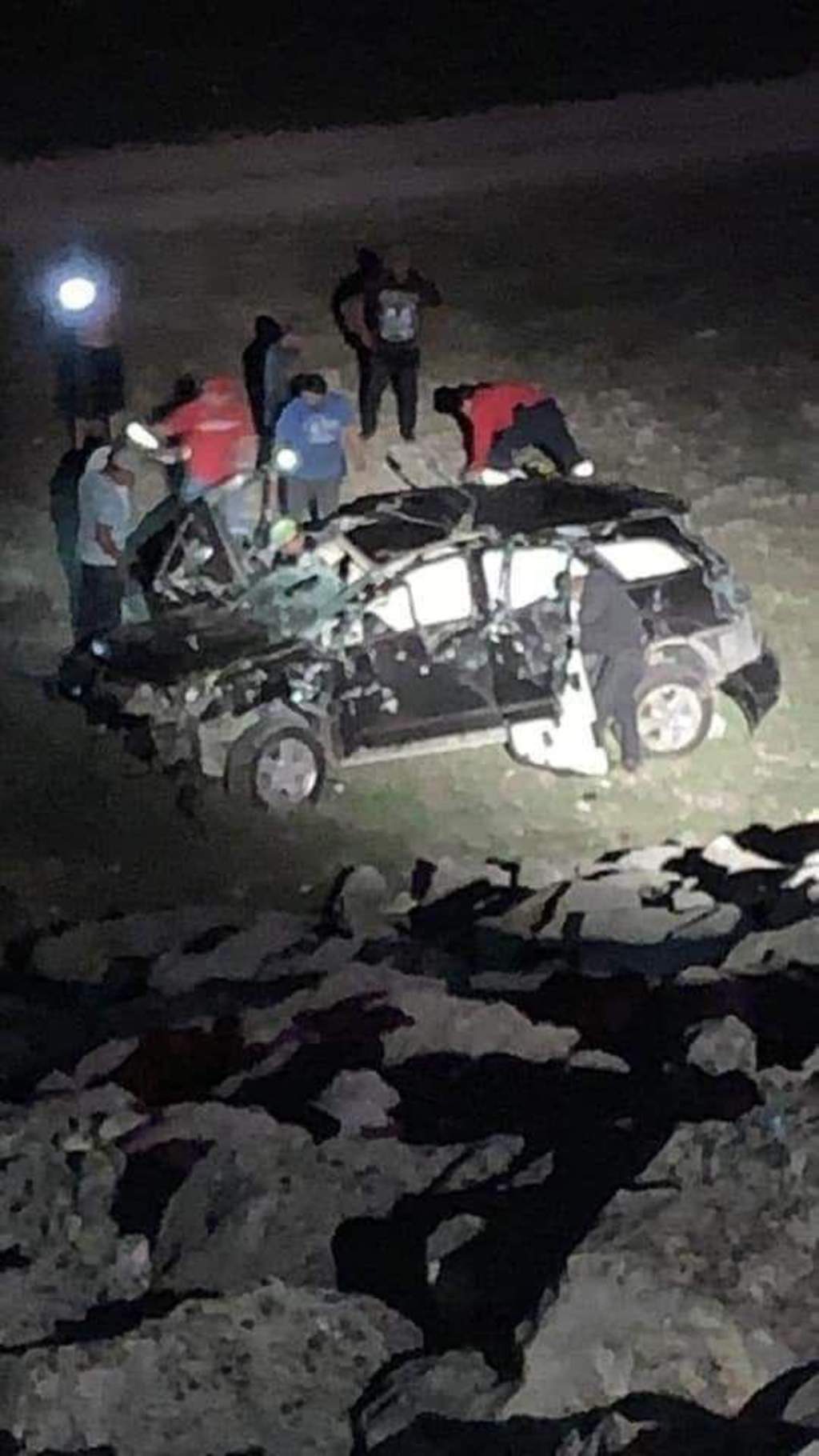 Suman dos víctimas de accidente en carretera a la presa La Amistad