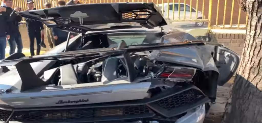Destroza un Lamborghini Huracan Performante en segundos