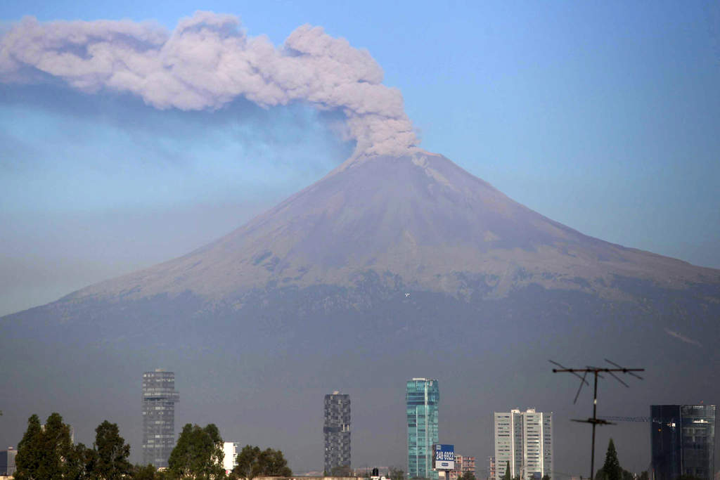Popocatépetl varió su actividad tras sismos de 2017 en México
