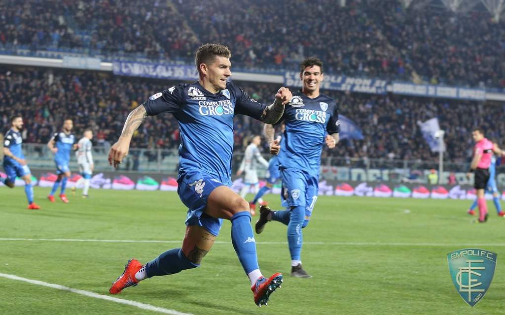 Empoli se aleja del descenso con sorpresiva victoria ante Napoli