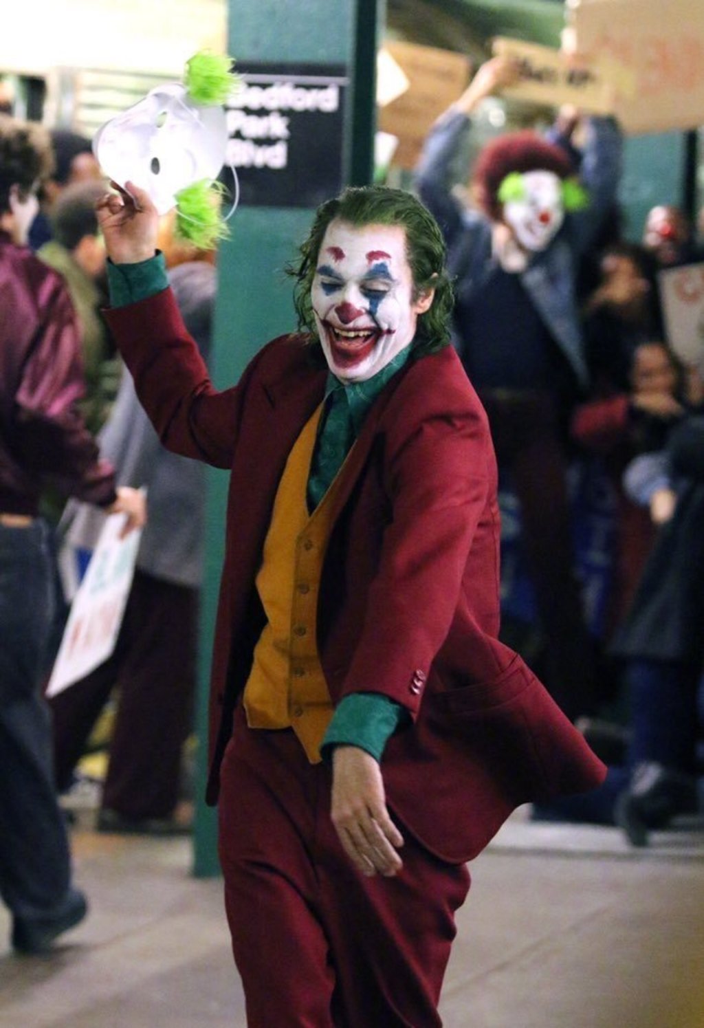El Joker pone su mejor cara