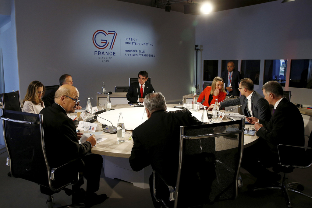 Concluyen reunión de G7 en medio de discordia