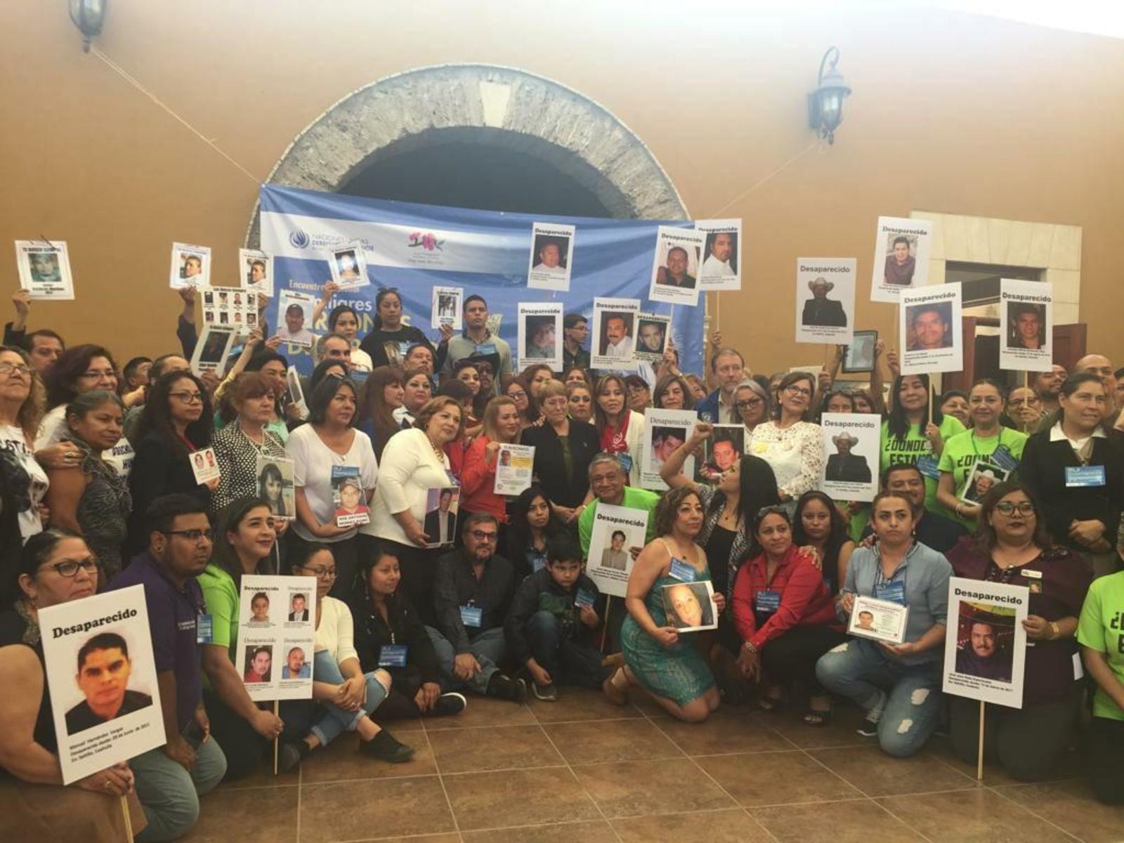 Se reúne Bachelet con colectivos de desaparecidos en Coahuila