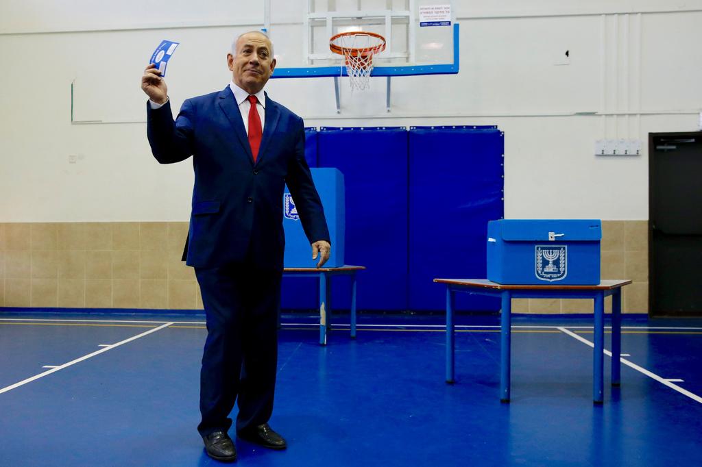 Netanyahu encabeza recuento en Israel con 20% de votos escrutado