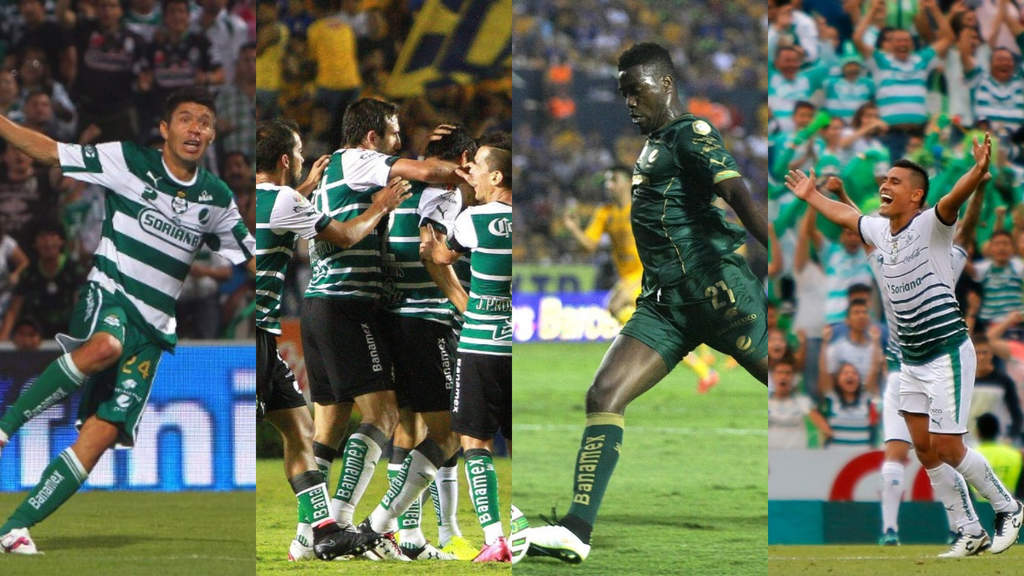 Eliminatorias en las que Santos y Tigres se han enfrentado