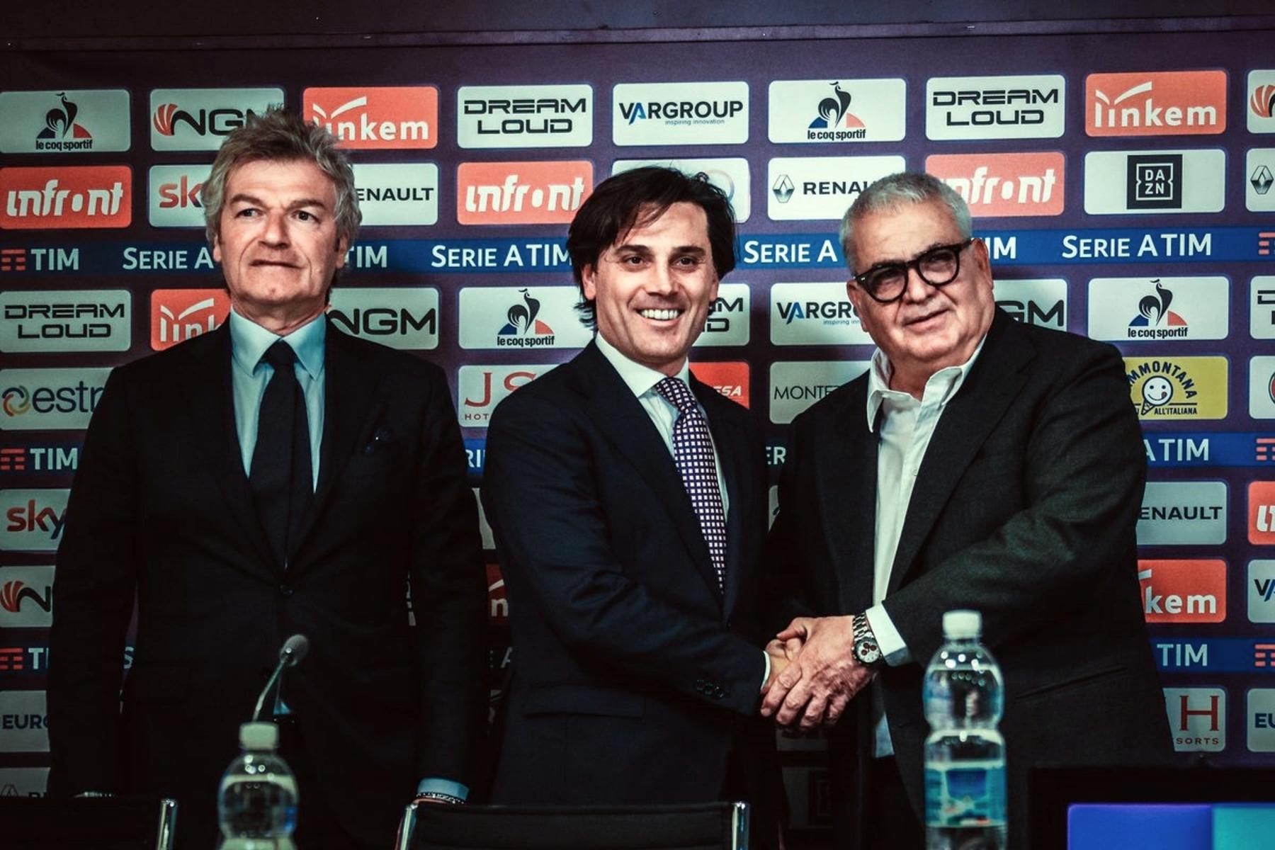 Montella será el nuevo técnico de la Fiorentina