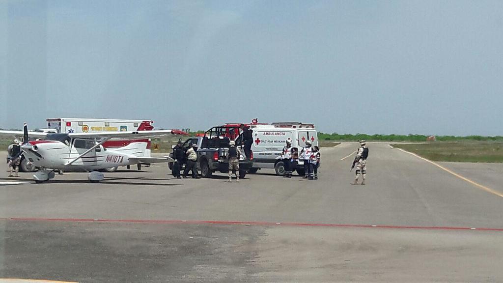 Simulan secuestro de aeronave en aeropuerto en región norte de Coahuila