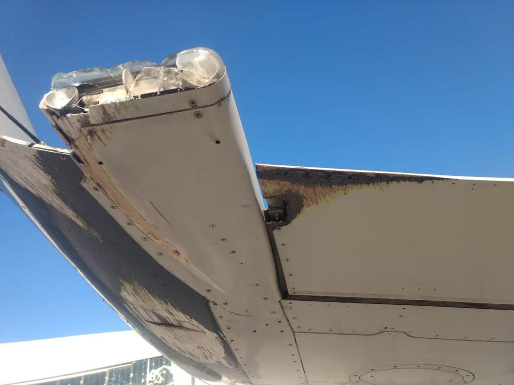Sufre percance avión de Aeroméxico al despegar en Chihuahua