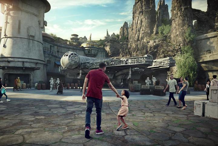 La galaxia de Star Wars en Disneyland