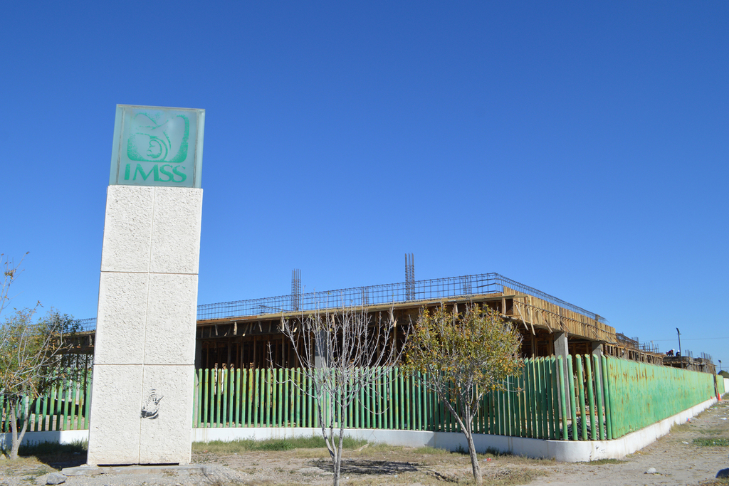 Al 40% va obra del IMSS en ejido La Joya de Torreón