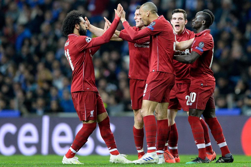 Liverpool golea a Porto y avanza en la Champions
