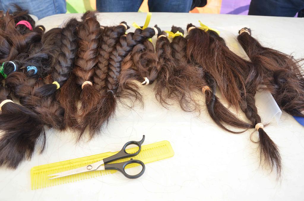 Realizan campaña de donación de cabello para pelucas