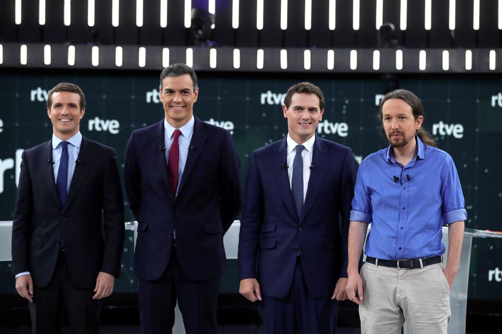 Candidatos en España se miden en debate