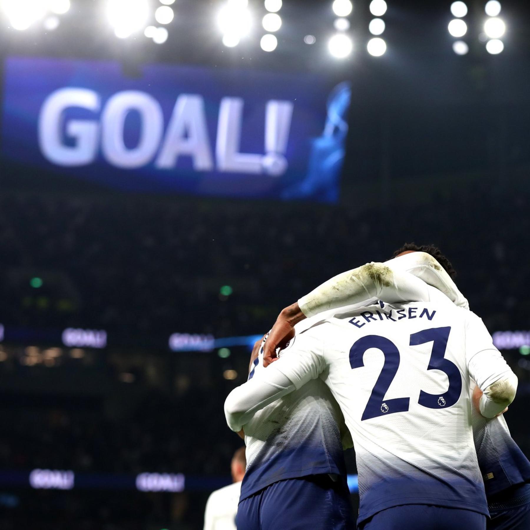 Un gol de Eriksen salva a Tottenham