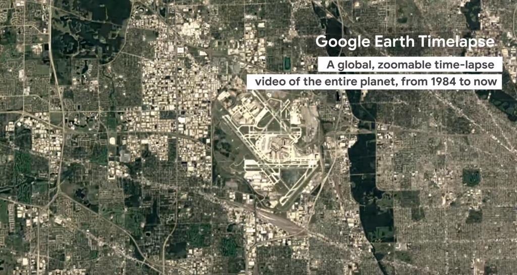 Google Earth Timelapse mostrará 35 años de cambios en la Tierra