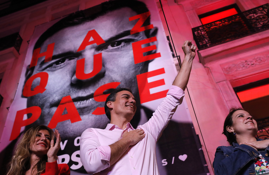 PSOE gana en España, pero deberá pactar