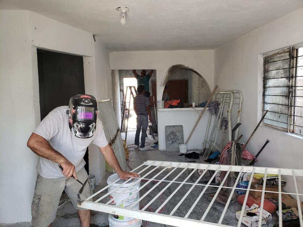 Asociación Civil repara casa incendiada a familia
