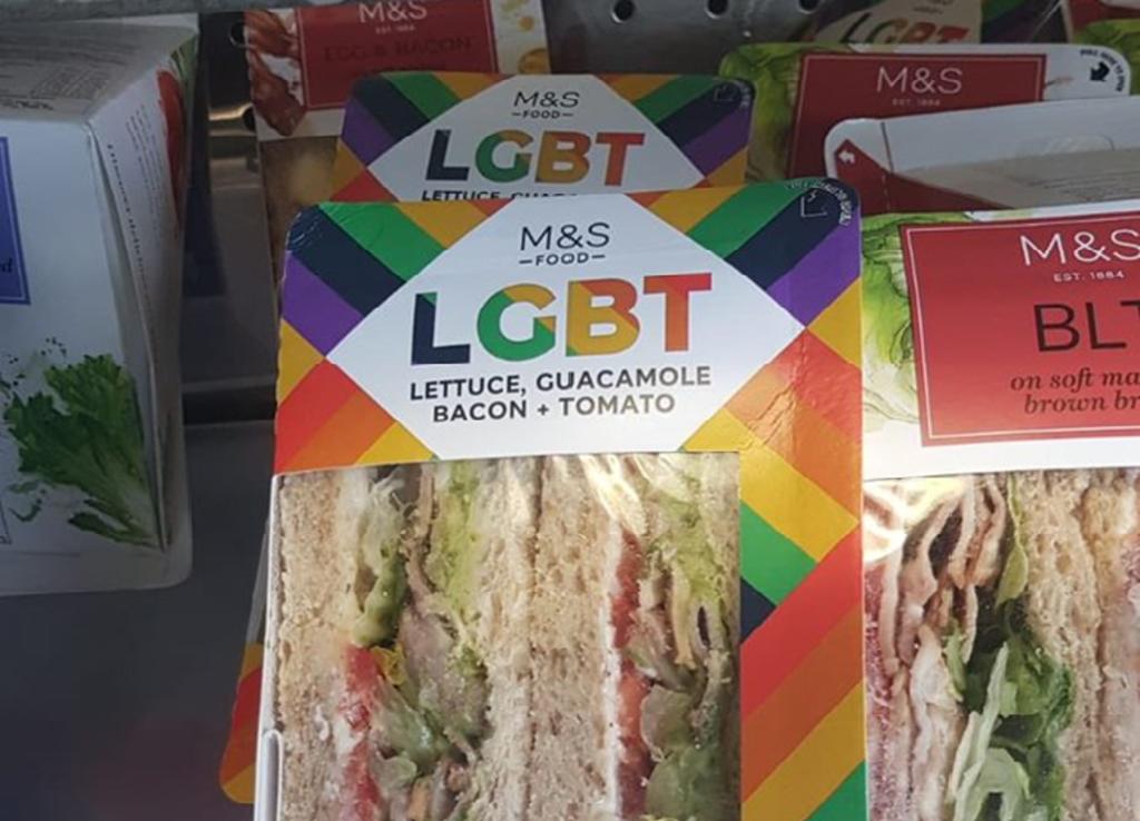 Sándwich ‘LGBT’ genera polémica