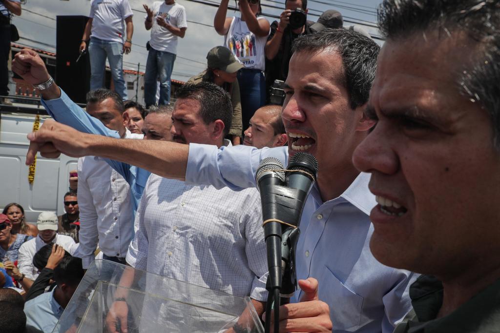 Guaidó dice que gobierno venezolano está 'débil'