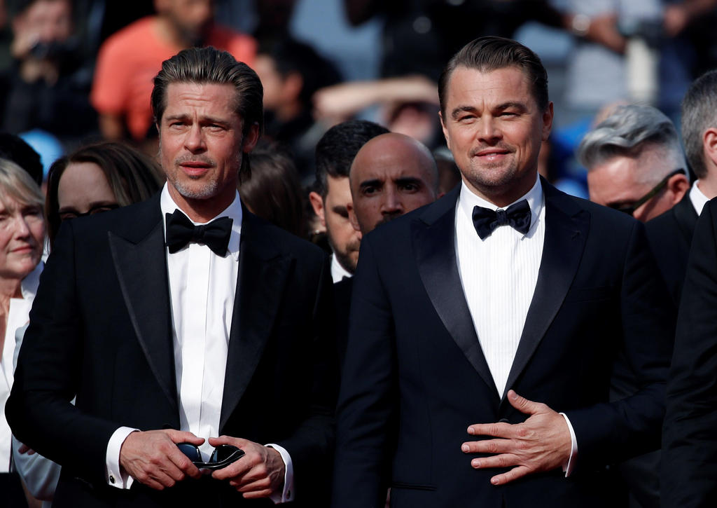 DiCaprio y Brad Pitt, los más aclamados en el Festival Cannes