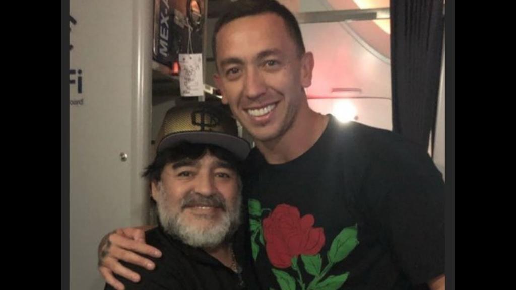 Marchesín presume su encuentro con Maradona en Argentina