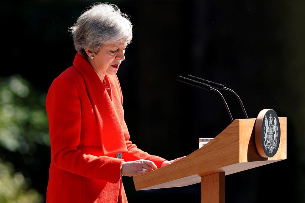 Theresa May anuncia que dimitirá el 7 de junio
