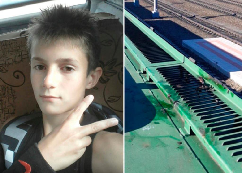Adolescente muere electrocutado tratando de escalar un tren