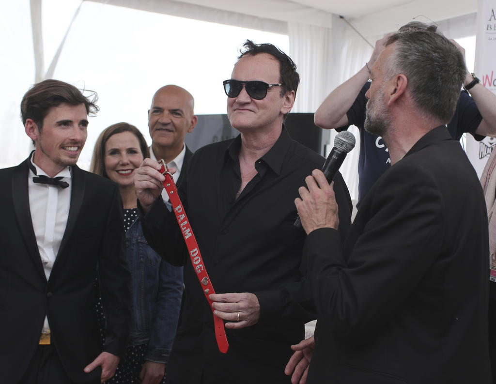 Quentin Tarantino gana máximo premio del Festival Cannes