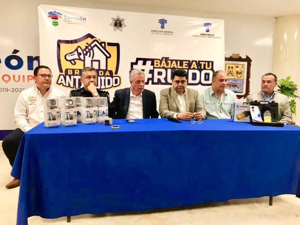 Anuncian campaña 'Bájale a tu Ruido' en Torreón